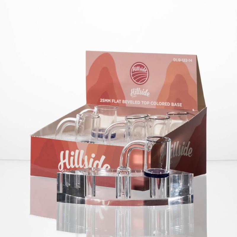 DLQ-122-14 Box / Hillside Glass 25mm Flat Beveled Top